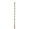 GUIRLANDE DE NOEL POMME DE PIN RONDIN PERLE 1.50M