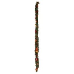 GUIRLANDE DE NOEL VERTE XL ROUGE 100X5X2.7M
