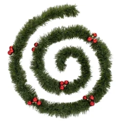 GUIRLANDE DE NOEL VERTE 100X6X2.7M AVEC ACCESSOIRES