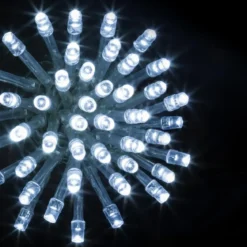 GUIRLANDE EXTERIEUR 10M 100LEDS BLANC FROID