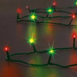 GUIRLANDE EXTERIEUR 10M 100LEDS ROUGE VERT