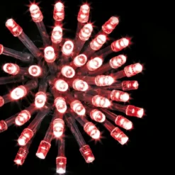 GUIRLANDE EXTERIEUR 10M 100LEDS ROUGE