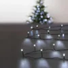 GUIRLANDE EXTERIEUR 10M 100 LEDS SOLAIRE BLANC FROID
