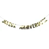 GUIRLANDE LETTRE JOYEUX ANNIVERSAIRE 1.9M CONFETTIS OR