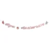 GUIRLANDE LETTRE JOYEUX ANNIVERSAIRE 2.65M PRINCESSE NATURE