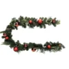 GUIRLANDE NATURE BOULES ROUGE 2M