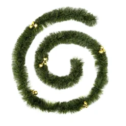 GUIRLANDE VERTE 100X6X2.7M BOULE DE NOEL OR