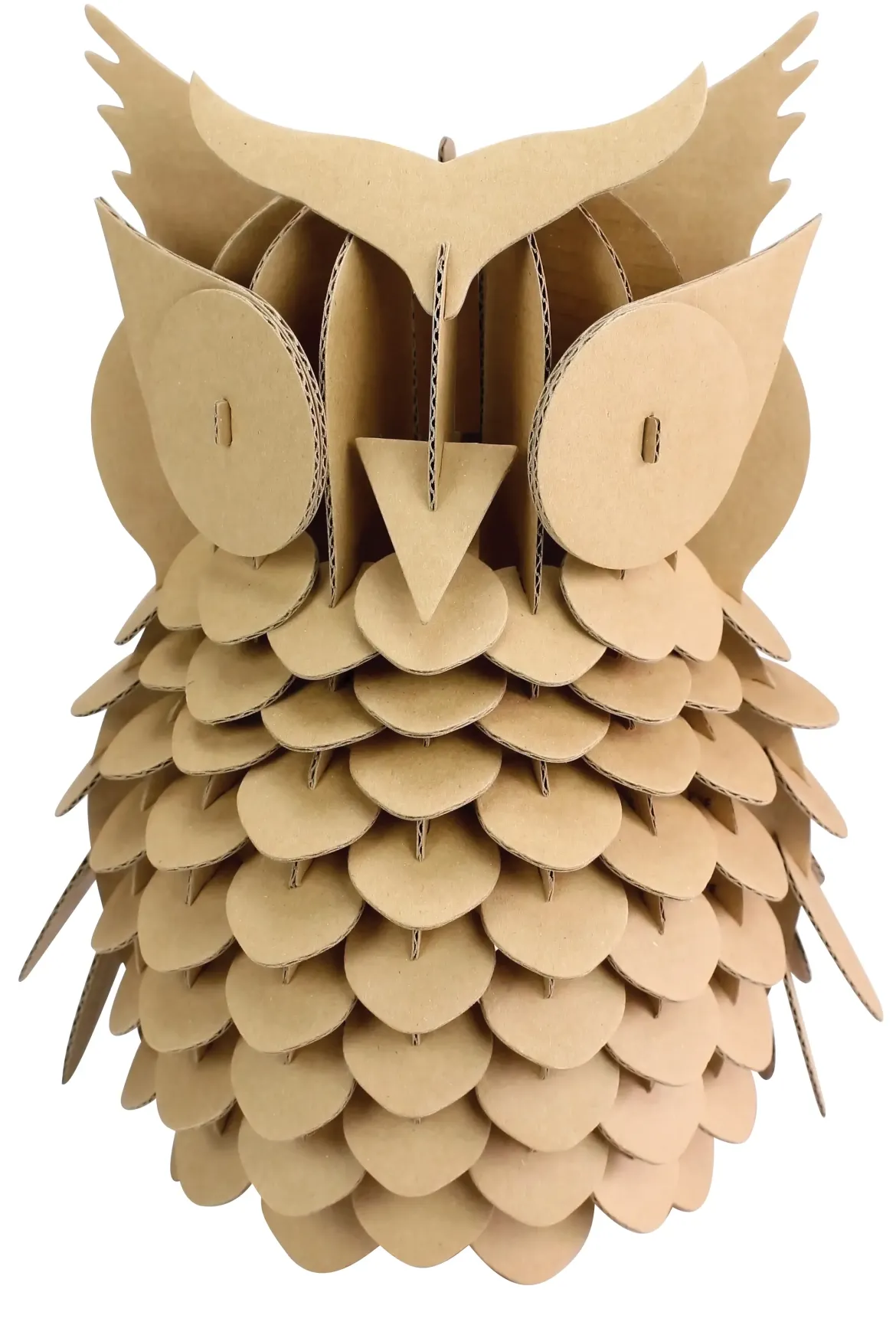 HIBOU CARTON A ASSEMBLER 20 X 25 CM