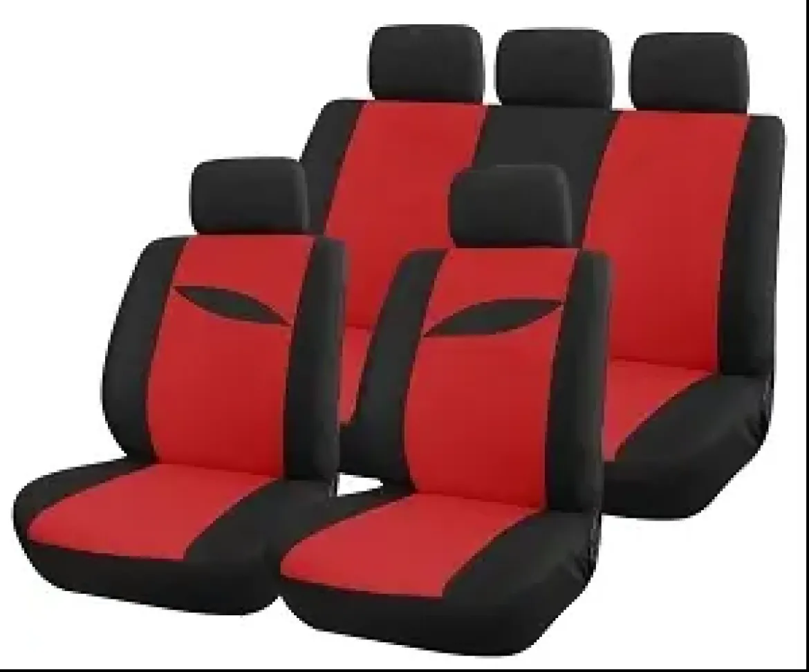 HOUSSE 9 PIECES AIRBAG ROUGE SCENARIO