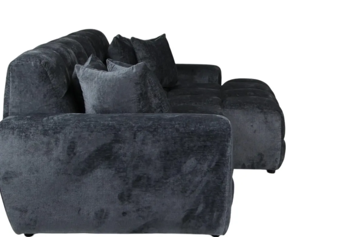 JACOB CANAPE ANGLE DROIT GRIS PERFECT HARMONY 90