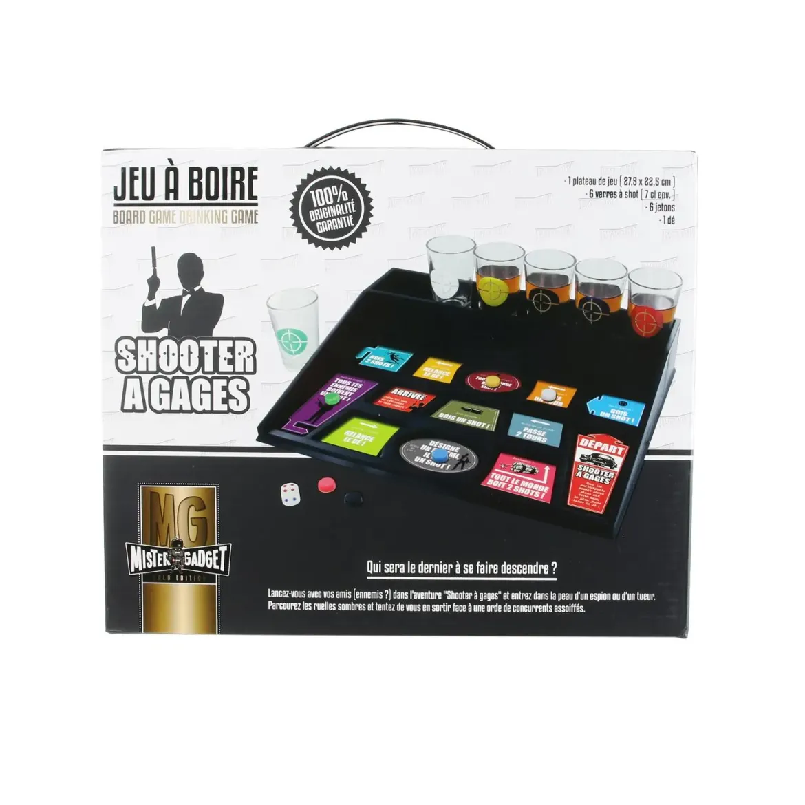 JEU A BOIRE SHOOTER A GAGES