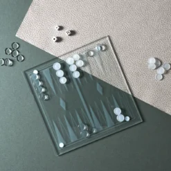 JEU BACKGAMMON VERRE