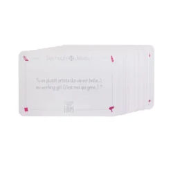 JEU DE CARTES DEBAT SOIREE SPECIALE FILLES X54
