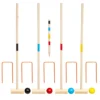 JEU DE CROQUET EN BOIS