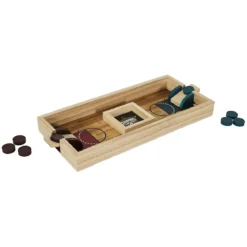 JEU DE LANCER DE JETONS EN BOIS