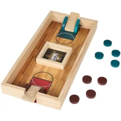 JEU DE LANCER DE JETONS EN BOIS