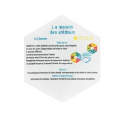 JEU DE MEMOIRE EDUCATIF ANIMAUX X20 PCS