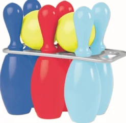 JEU DE 6 QUILLES AVEC 2 BALLES