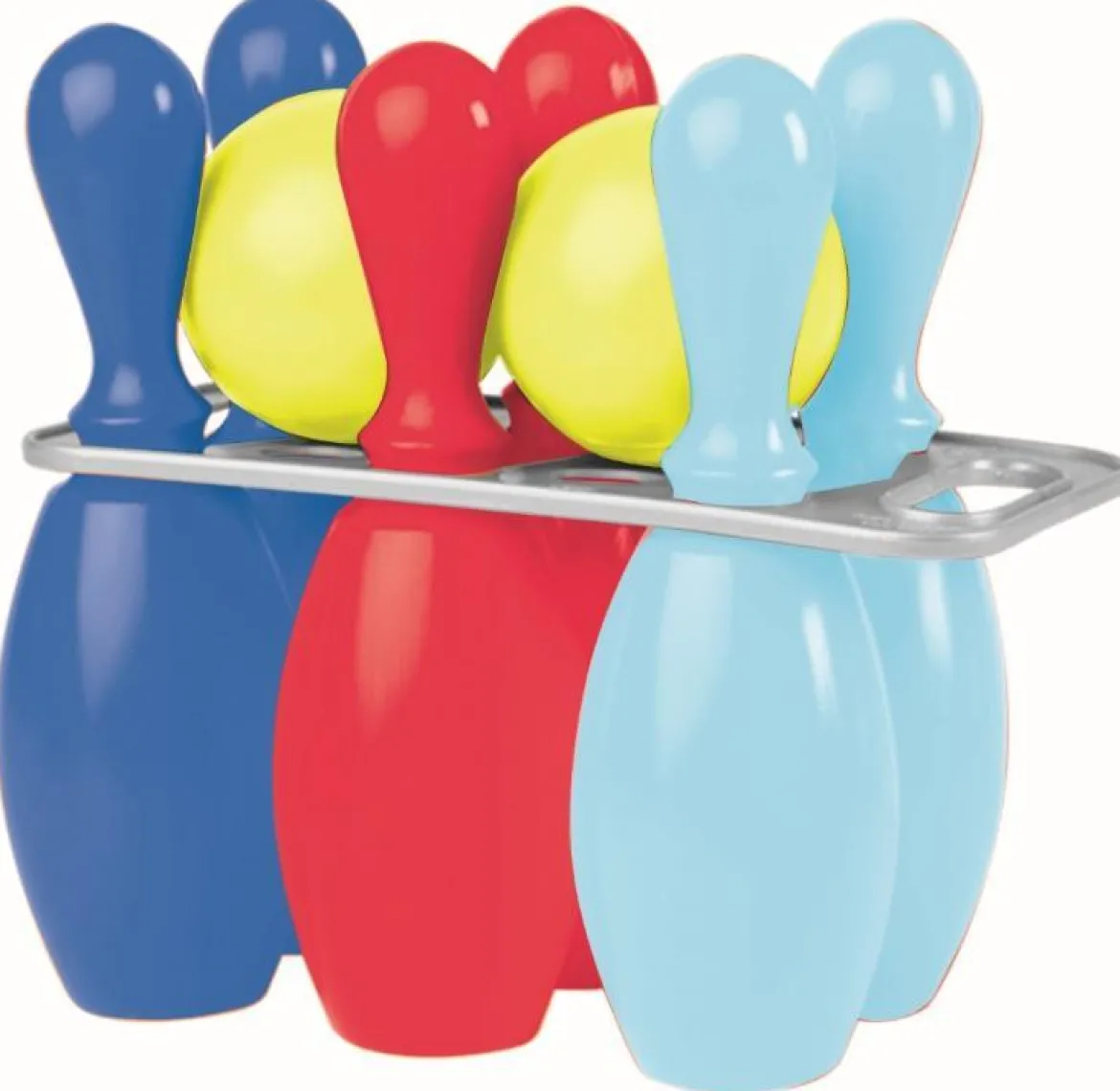 JEU DE 6 QUILLES AVEC 2 BALLES