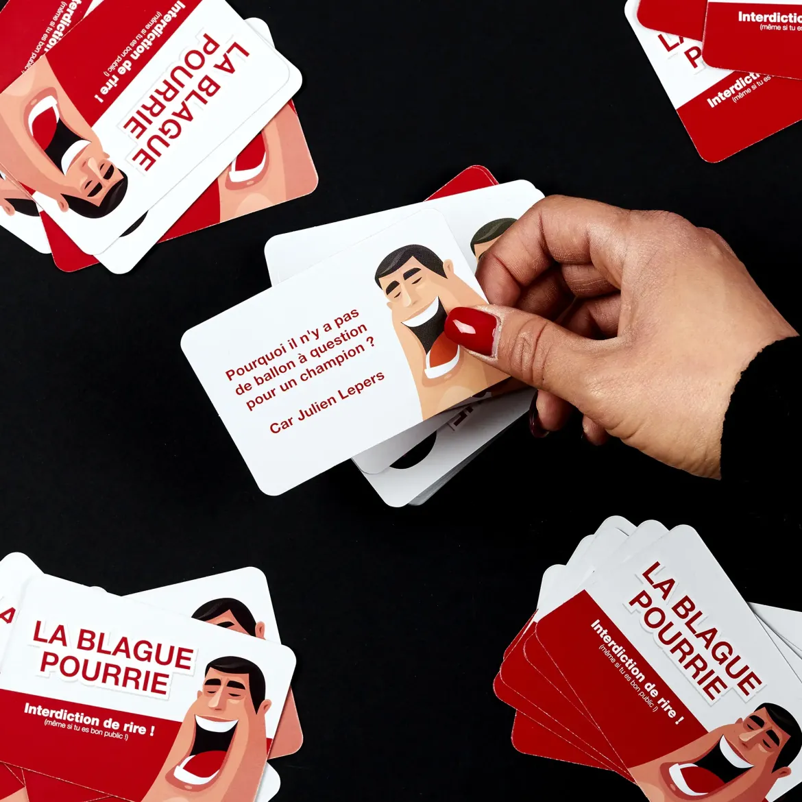 JEU DES BLAGUES POURRIES X50 CARTES
