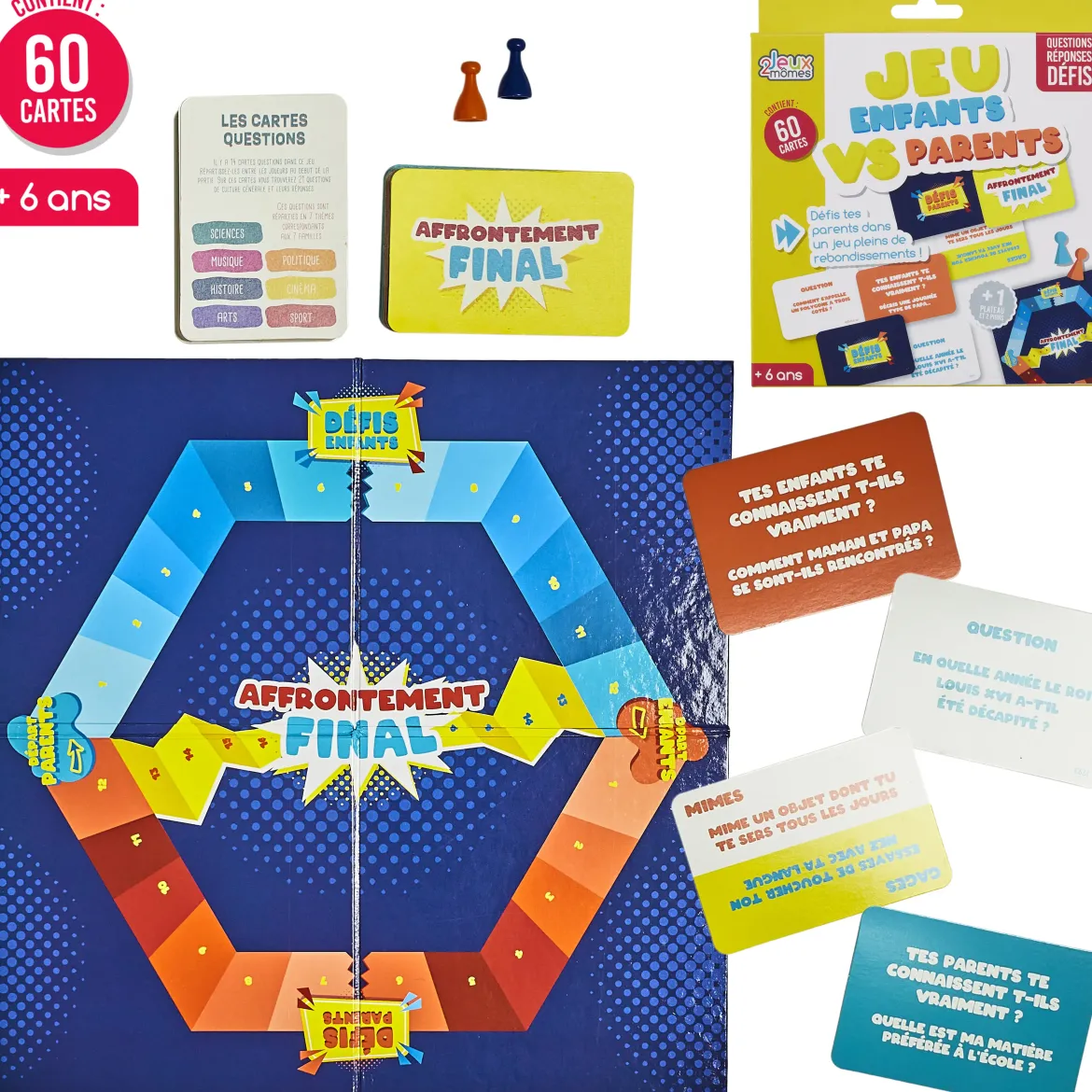 JEU DES DEFIS PARENTS ENFANTS