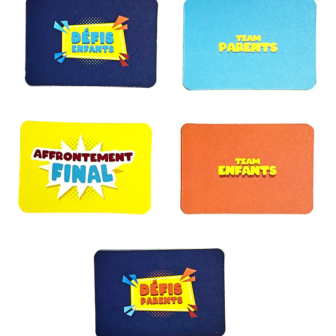 JEU DES DEFIS PARENTS ENFANTS