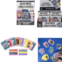 JEU DES 7 FAMILLES 60 CARTES
