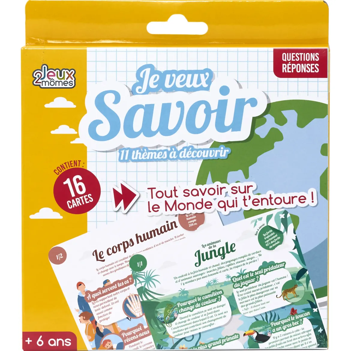 JEU DES POURQUOI 16 CARTES