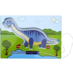 JEU DU FIL CHAUD DINOSAURE