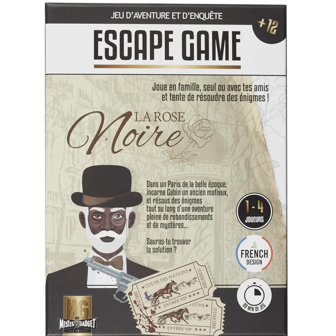 JEU ESCAPE GAME LA ROSE NOIRE