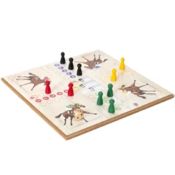 JEU PETITS CHEVAUX BOIS