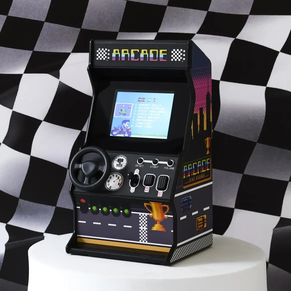 JEU RETRO ARCADE CAR RACER 30 JEUX