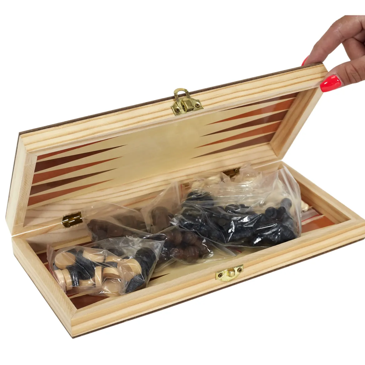 JEU SOCIETE 3 EN 1 BOIS