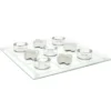 JEU TIC TAC TOE VERRE