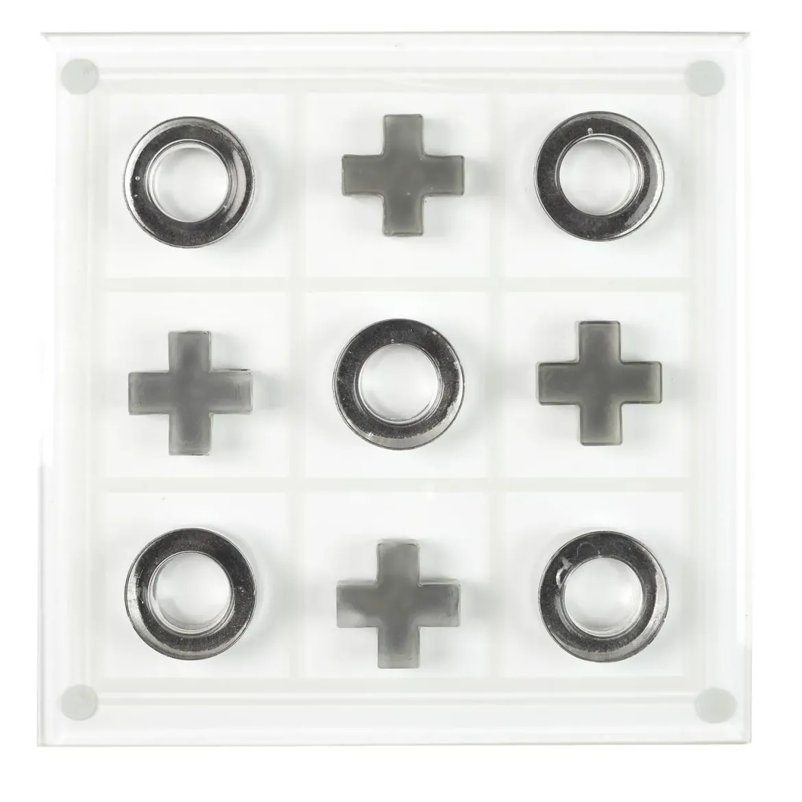 JEU TIC TAC TOE VERRE