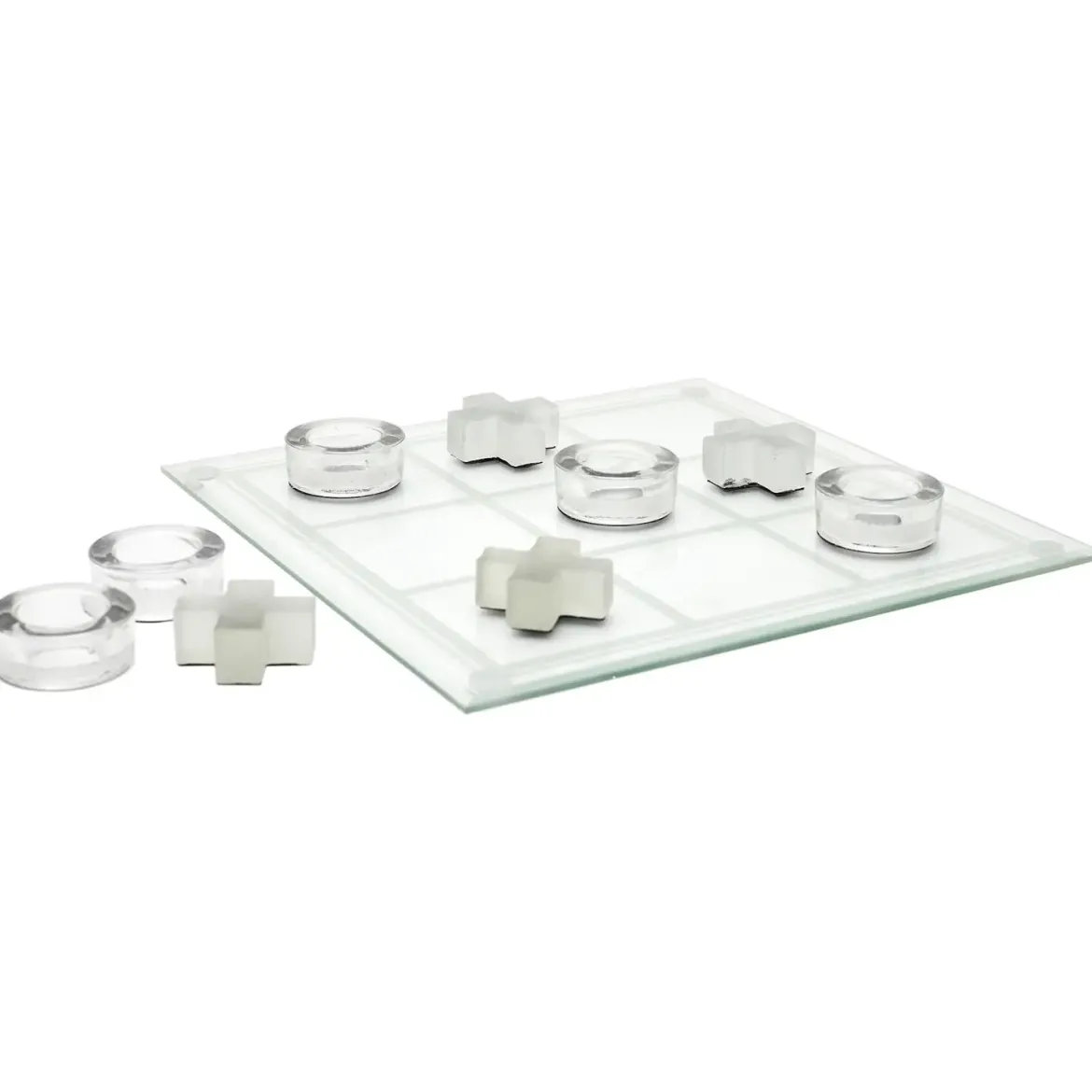 JEU TIC TAC TOE VERRE