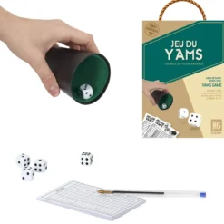 JEU YAMS DES GOBELET