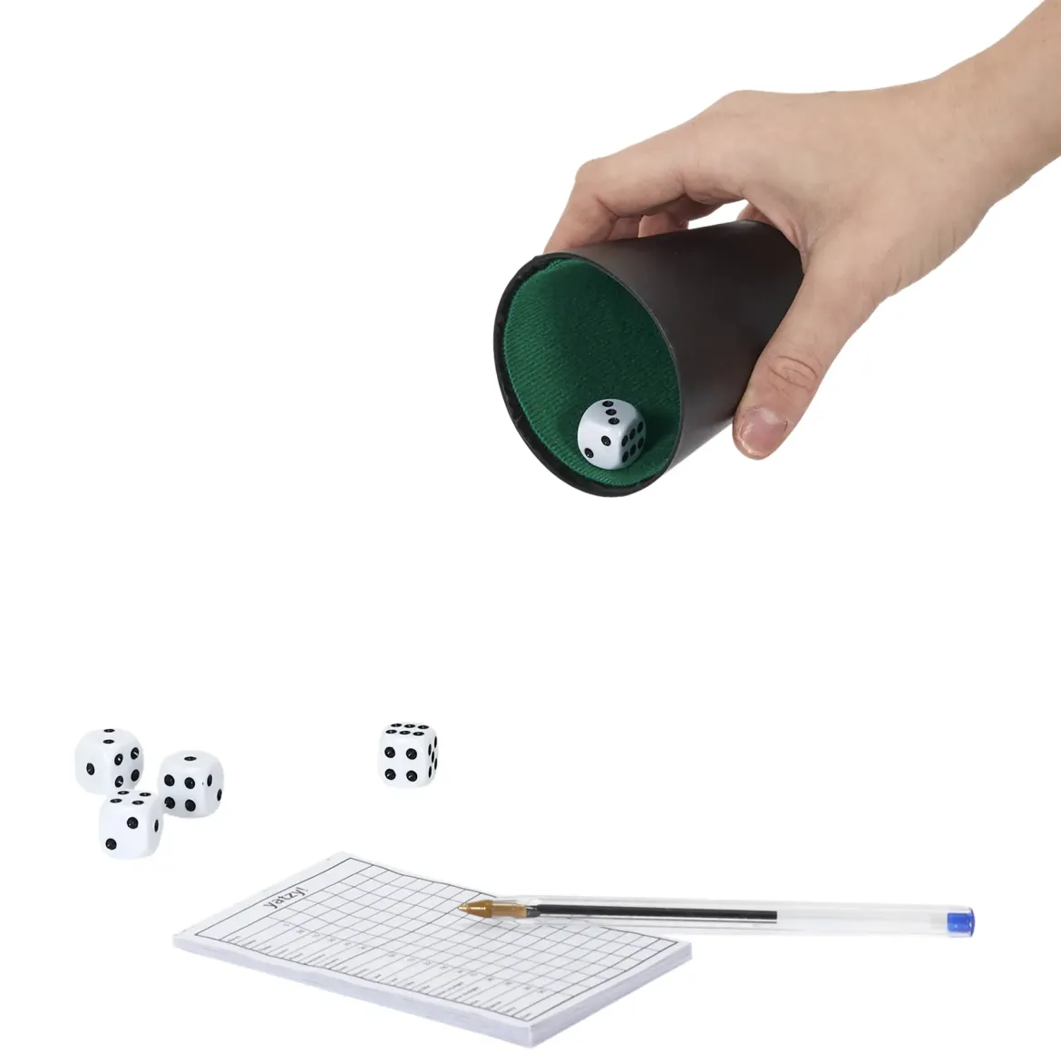 JEU YAMS DES GOBELET