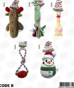 JOUET CHIENS NOEL CODE B