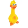 JOUET CANARD LATEX SONORE 19.5CM JAUNE