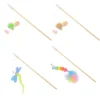 JOUET CANNE A PECHE BETES AVEC GRELOT H.40CM