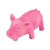 JOUET COCHON LATEX SONORE 15CM ROSE