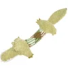 JOUET PELUCHE CROCODILE SUPER REISISTANT SONORE 50CM VERT