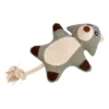 JOUET PELUCHE OURS SONORE 38CM GRIS