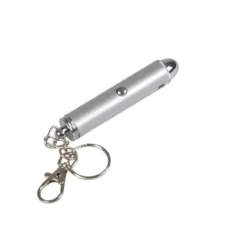 JOUET POINTEUR LASER POUR CHAT D.6.5X1.3CM GRIS