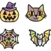 KIT ATTRAPE SOLEIL PAPIER HALLOWEEN