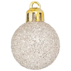KIT 18 BOULES DE NOEL NUDE 3CM