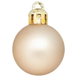 KIT 18 BOULES DE NOEL NUDE 3CM