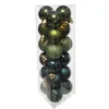 KIT 18 BOULES DE NOEL OLIVE 3CM