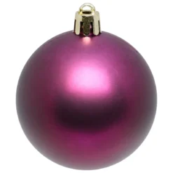 KIT 18 BOULES DE NOEL VIOLET 3CM